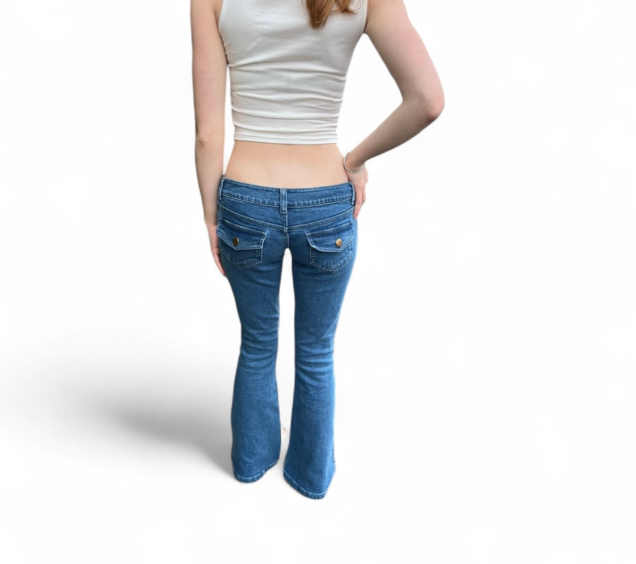 Ultra low rise jeans